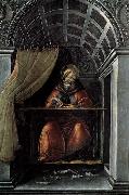 St Augustine in His Cell Botticelli
